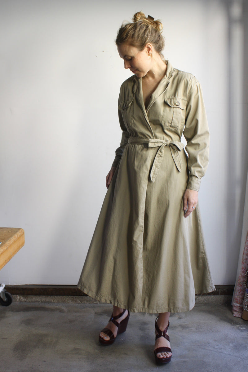 Safari Wrap Dress Myrtle Safari Wrap Dress Myrtle