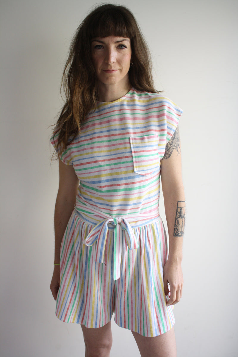 Fruit Stripe Romper – Myrtle