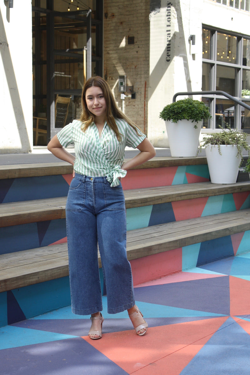 simone jeans - medium indigo