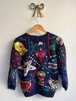 Holiday Ornaments Sweater