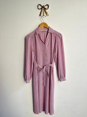 Belted Pop-over Dress