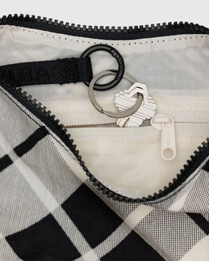 Small Crescent Bag - Mixed Plaid
