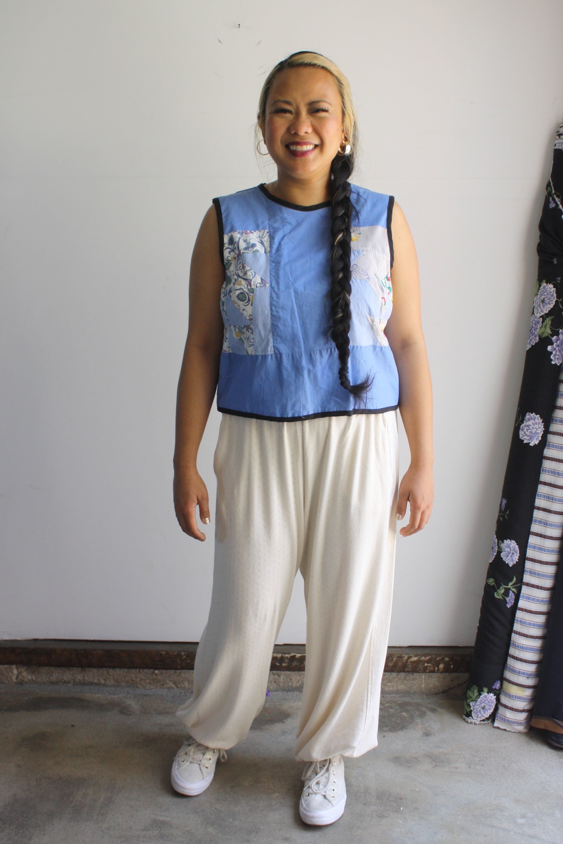 Tie Back Tank - OOAK Large