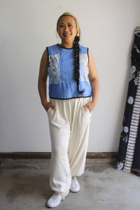 Tie Back Tank - OOAK Large