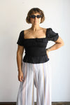 Luna Top - Jet Black