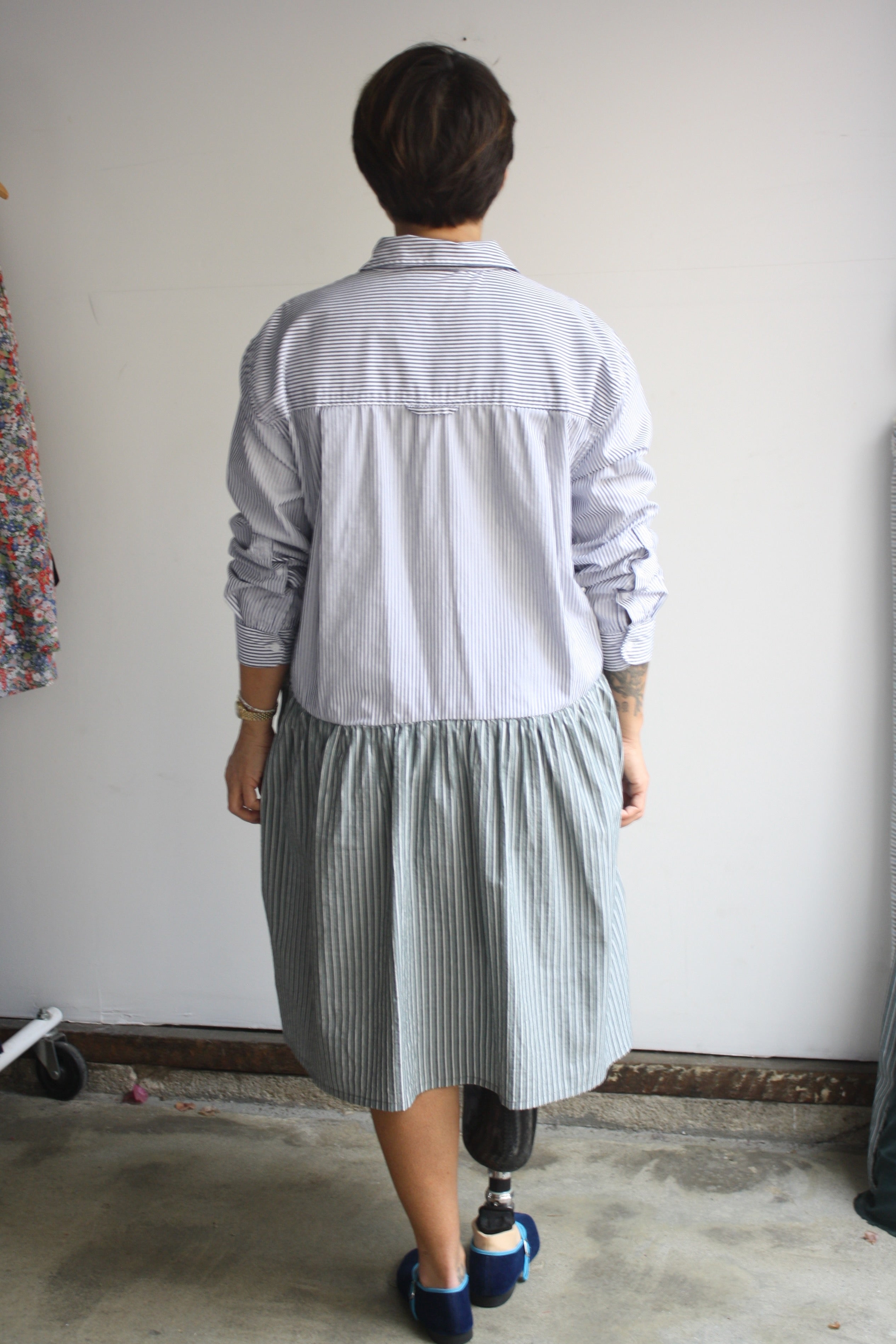 Hedy Dress 18 - Mixed Stripe