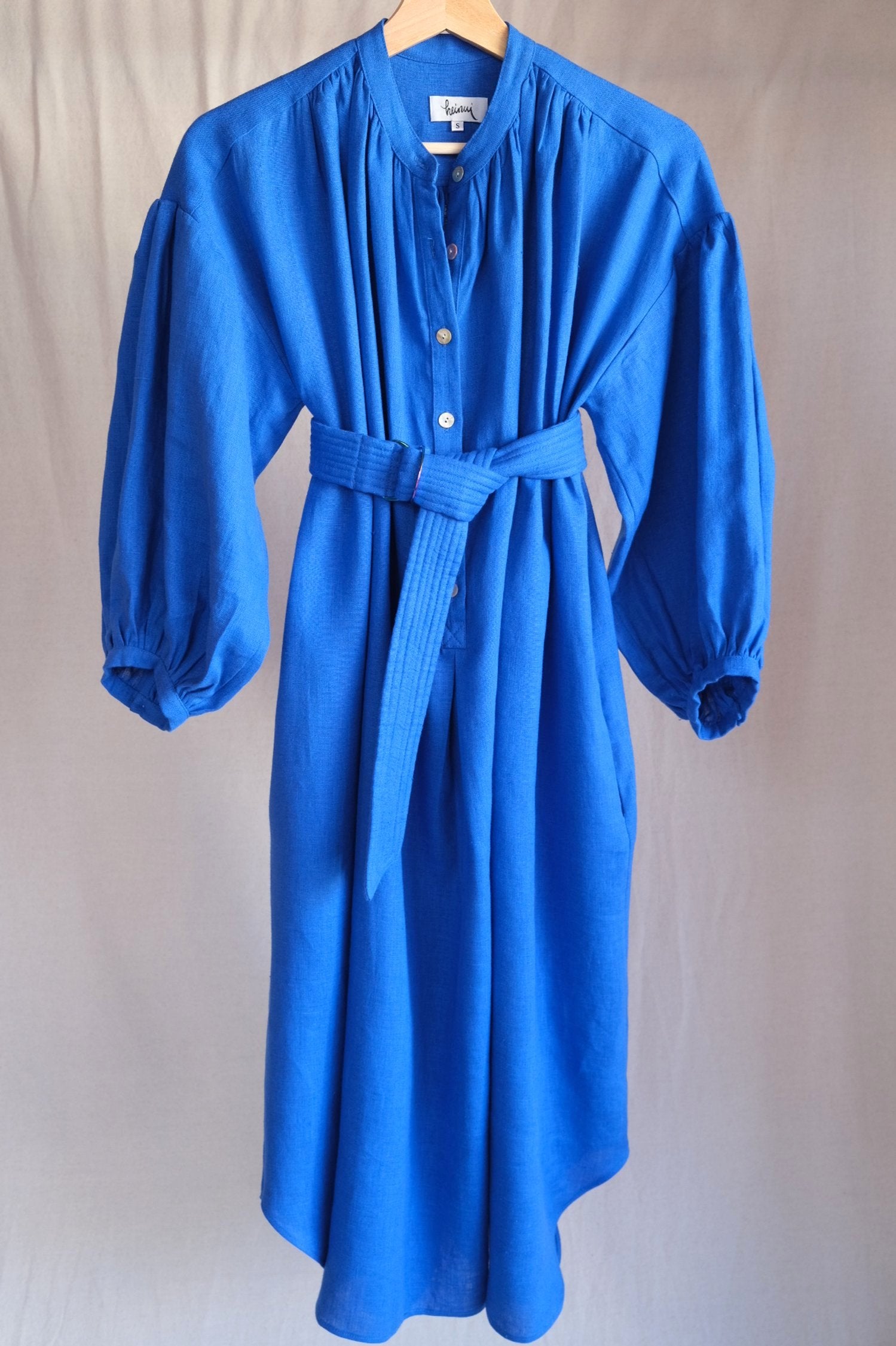 Cleo Dress - Royal Blue Linen Myrtle Cleo Dress - Royal Blue Linen Myrtle