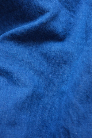 Aiko Jumpsuit - Indigo Cotton/Linen Denim
