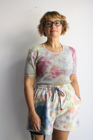 Lou Shorts - Dyed Linen