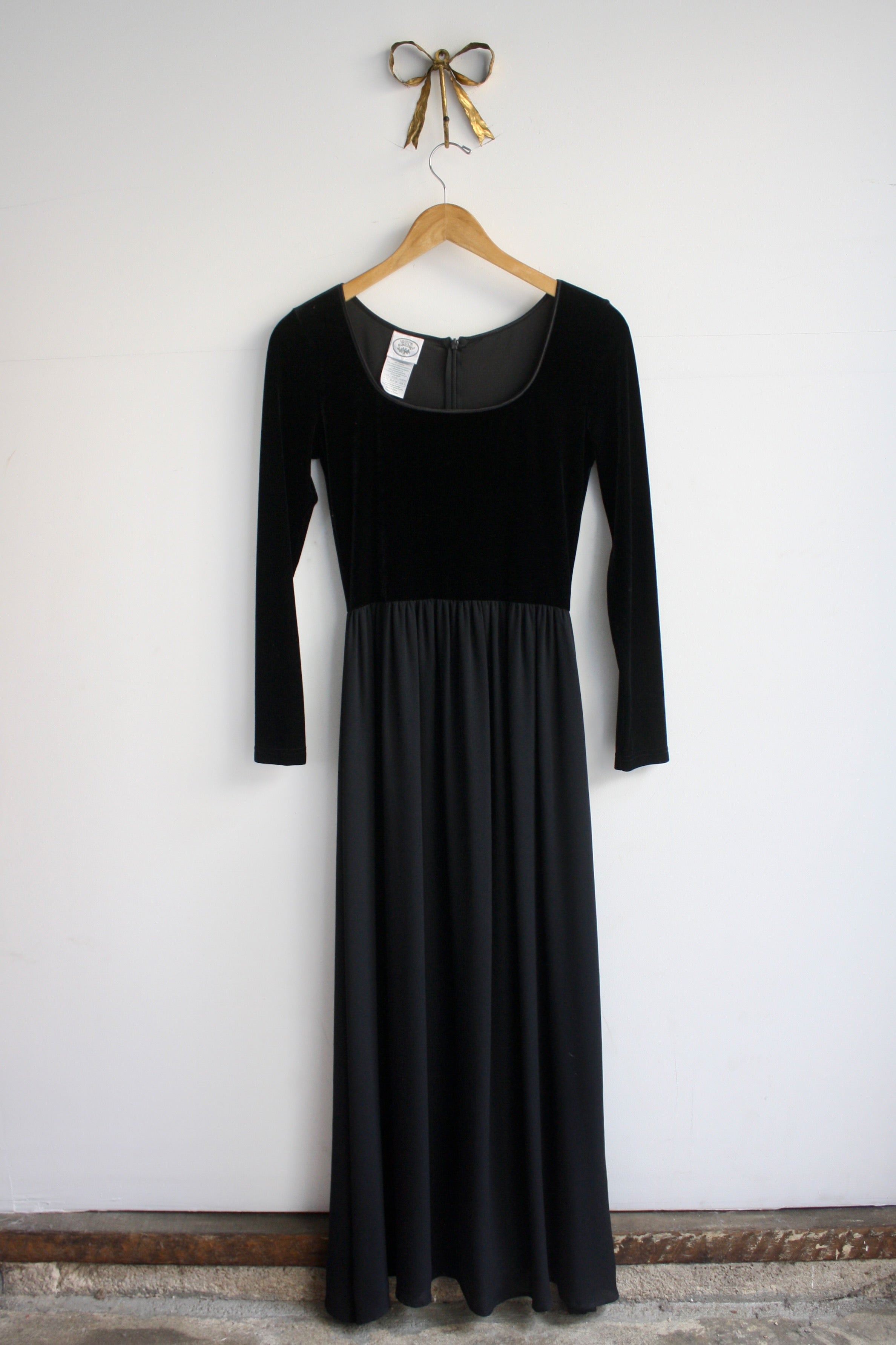 Laura Ashley Velvet Bodice Dress