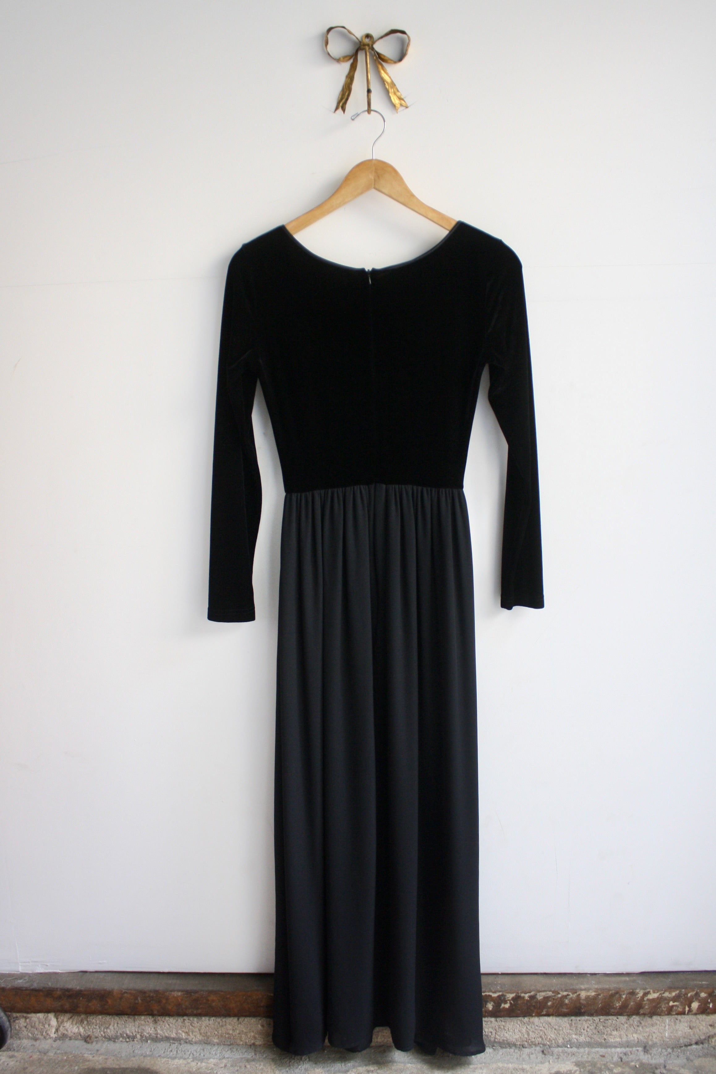 Laura Ashley Velvet Bodice Dress
