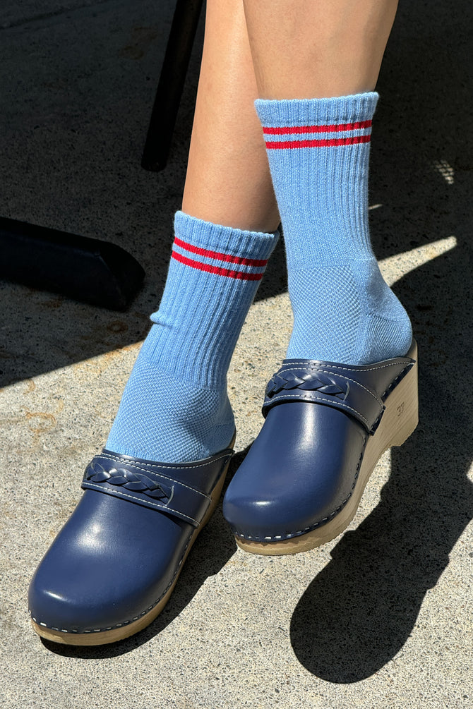 Boyfriend Socks - Ciel Blue