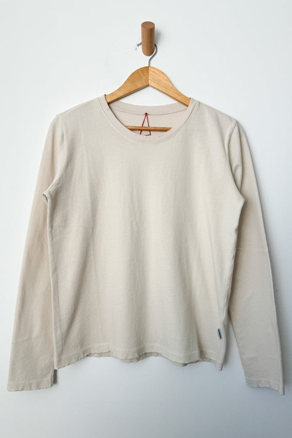 Everyday Long Sleeve Tee - Bone