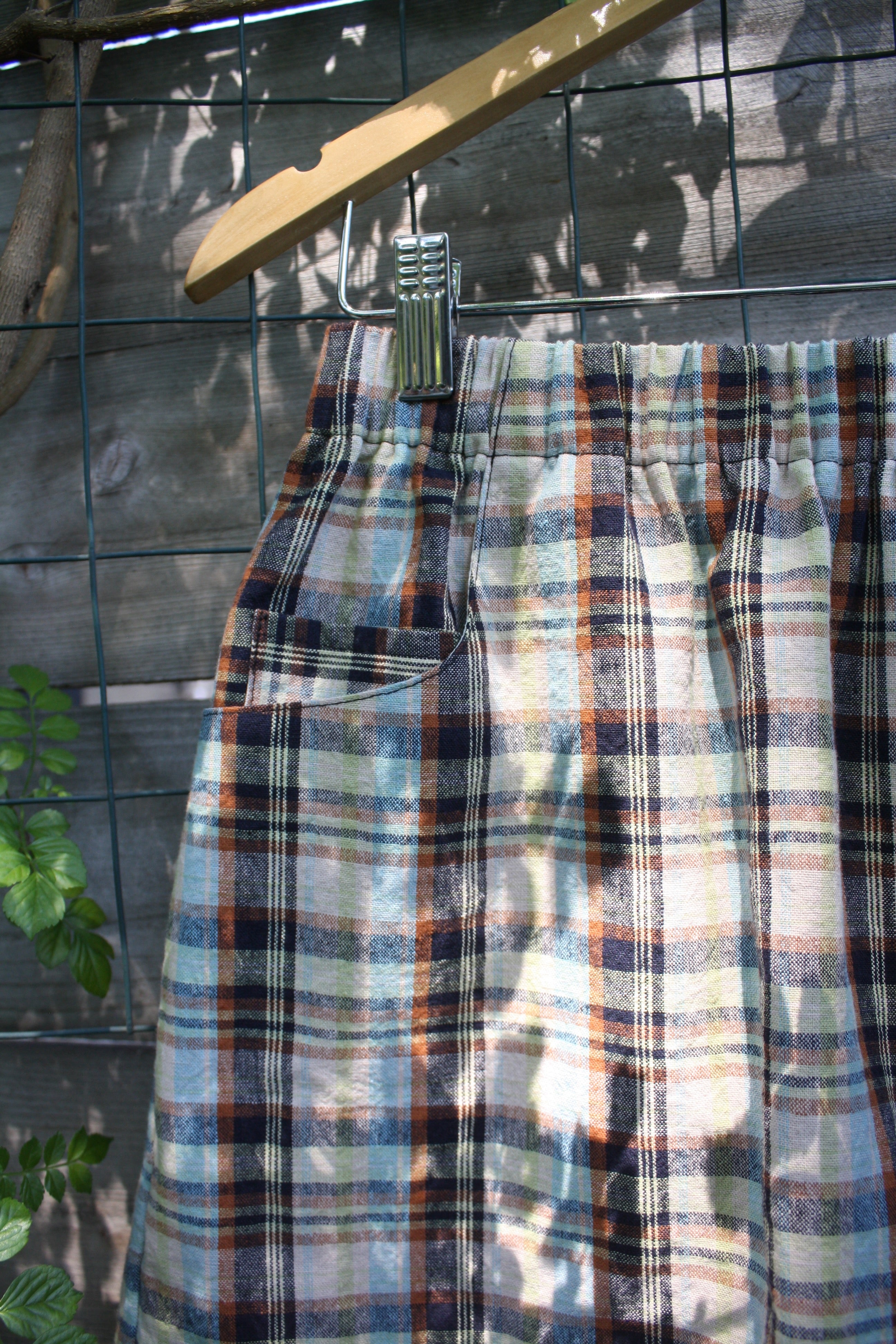 Claire Shorts - Camp Plaid