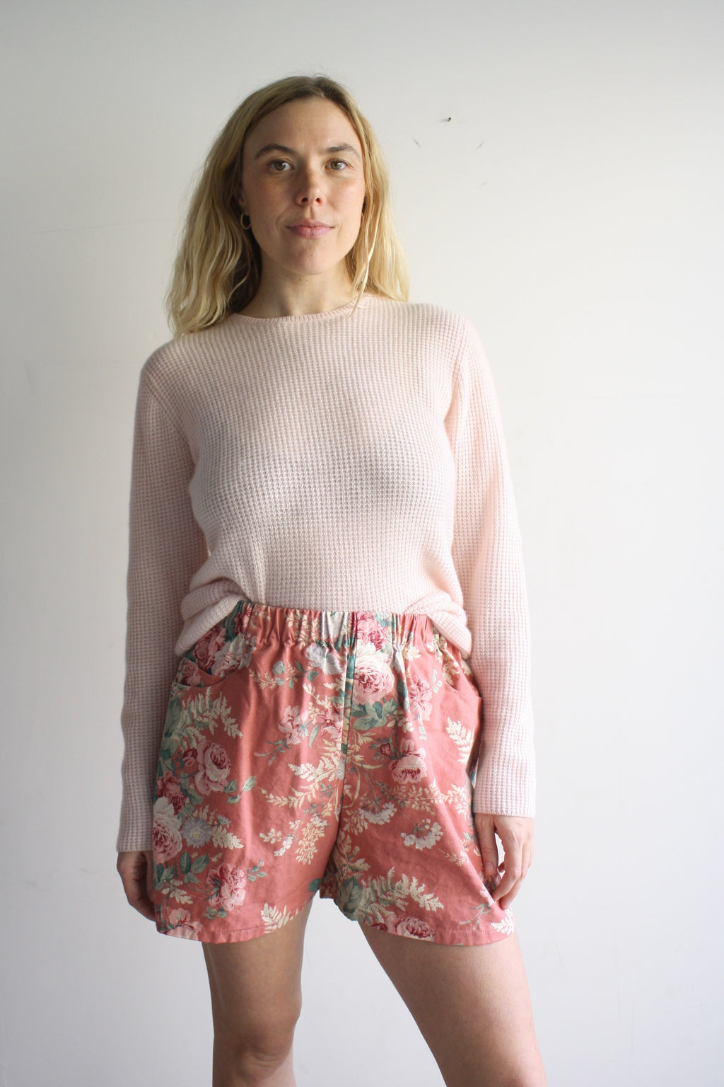 Claire Shorts - Pink Lauren Floral