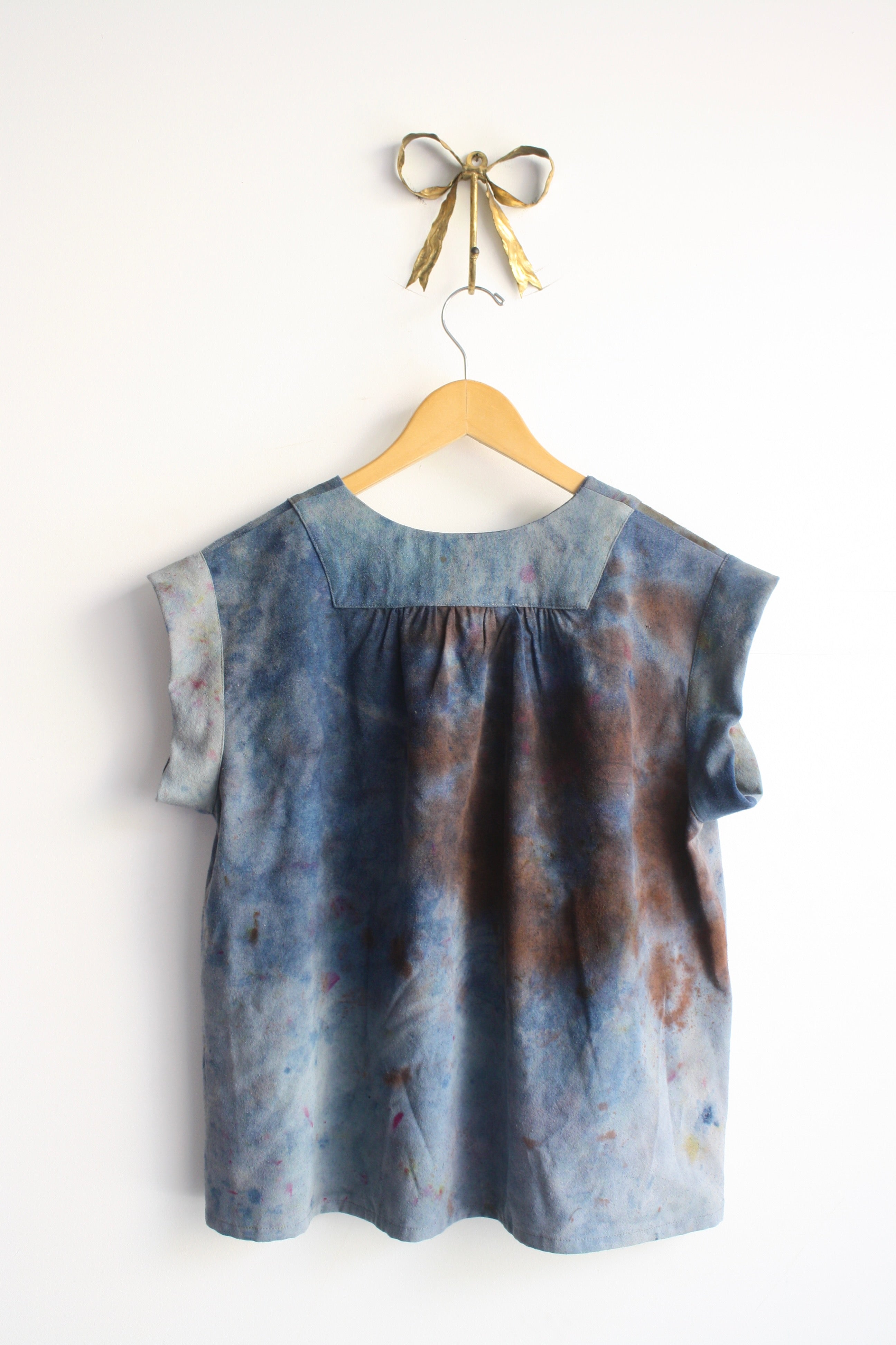 Jenny Top - Dyed Raw Silk - Small 1