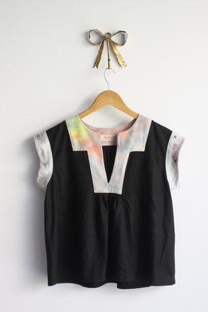 Jenny Top - Dyed Raw Silk - X-Small 2