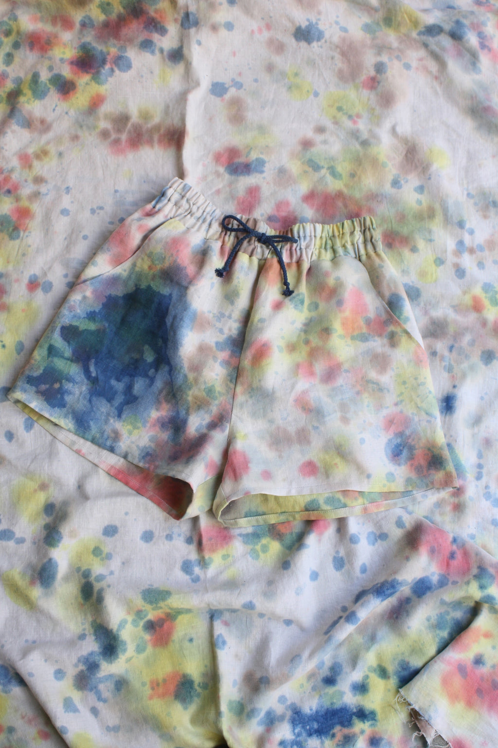 Lou Shorts - Dyed Linen