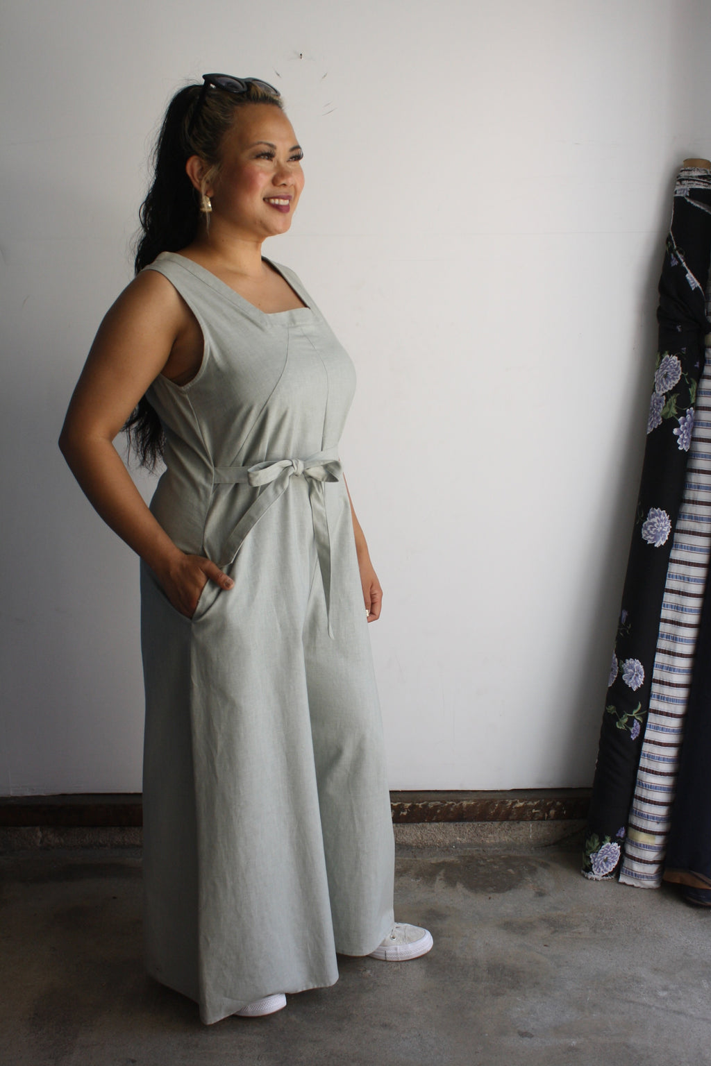 Blythe Jumpsuit - Sage
