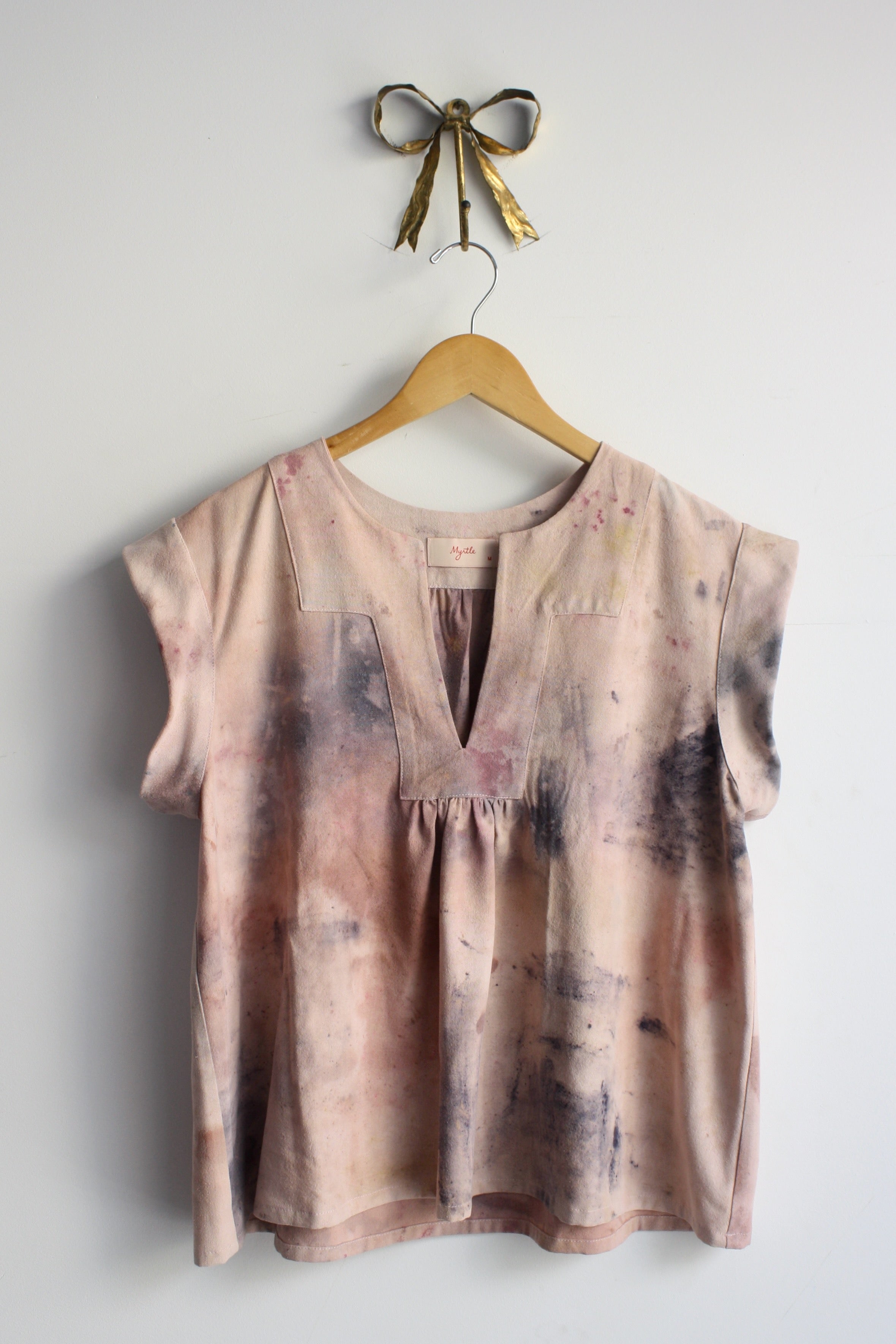 Jenny Top - Dyed Raw Silk - Medium 2