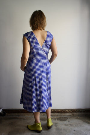 SAMPLE Ruth Dress - Cobalt