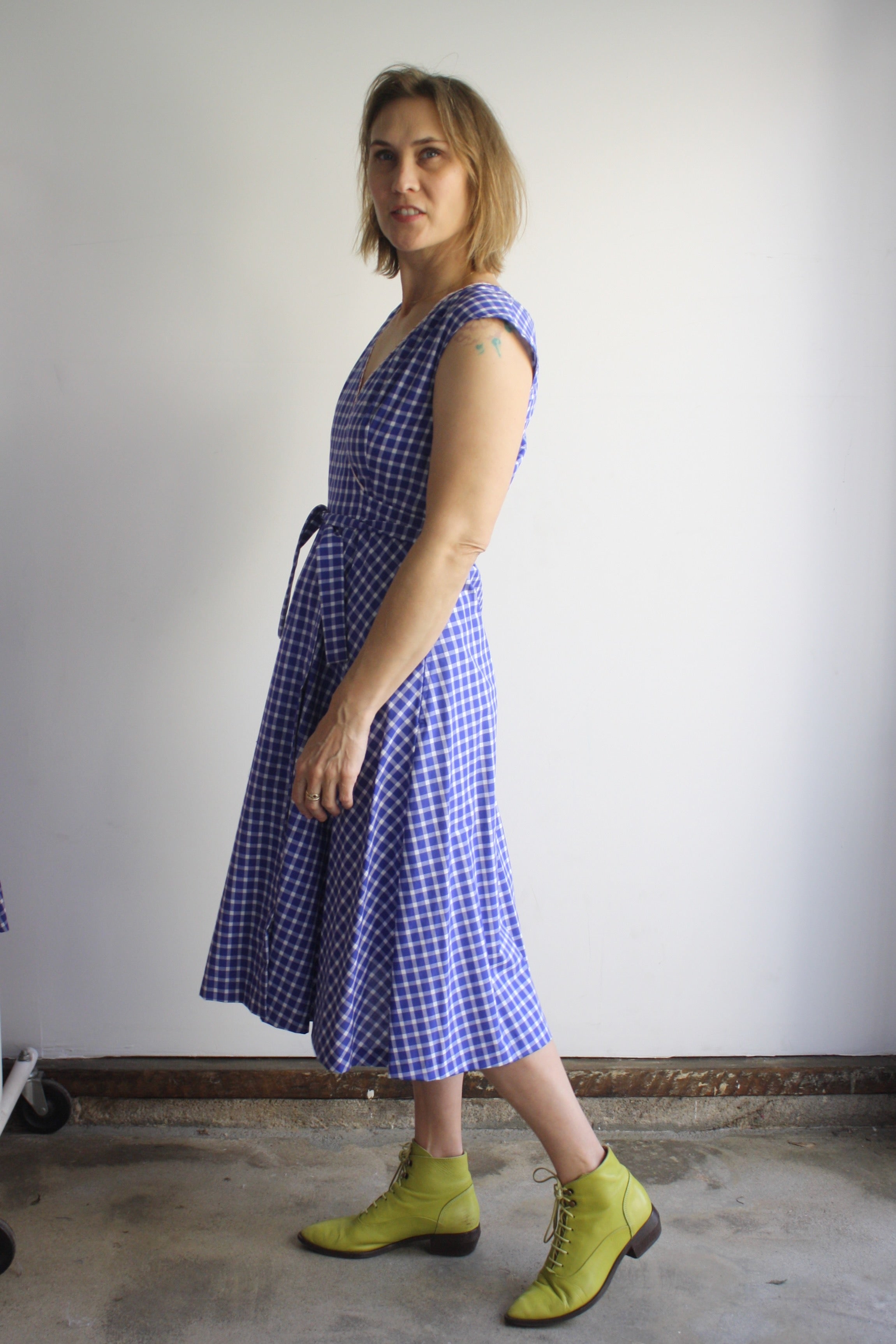 SAMPLE Ruth Dress - Cobalt