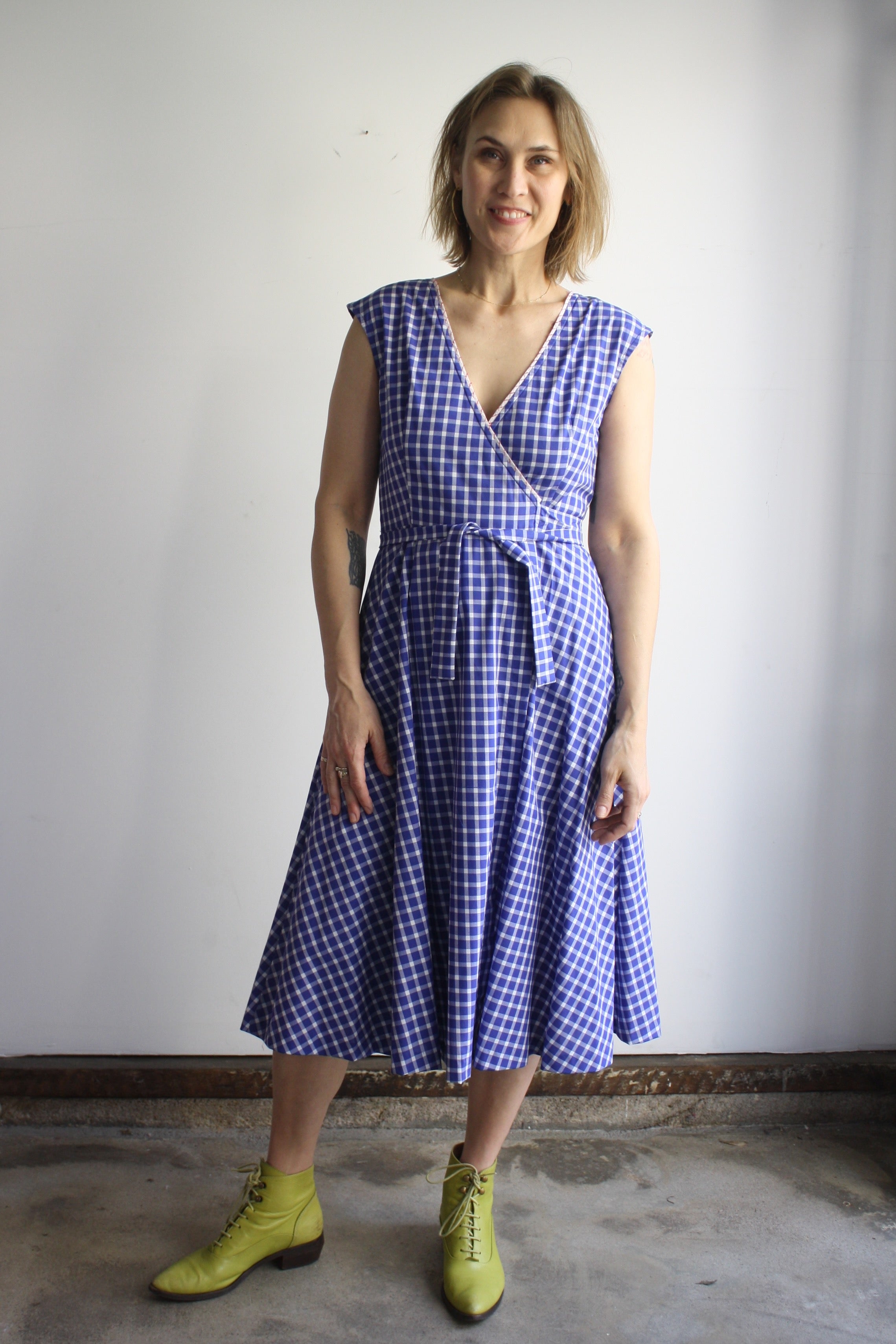 SAMPLE Ruth Dress - Cobalt