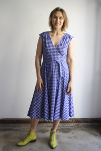 SAMPLE Ruth Dress - Cobalt