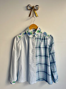 Nina Flannel - Blue Mix