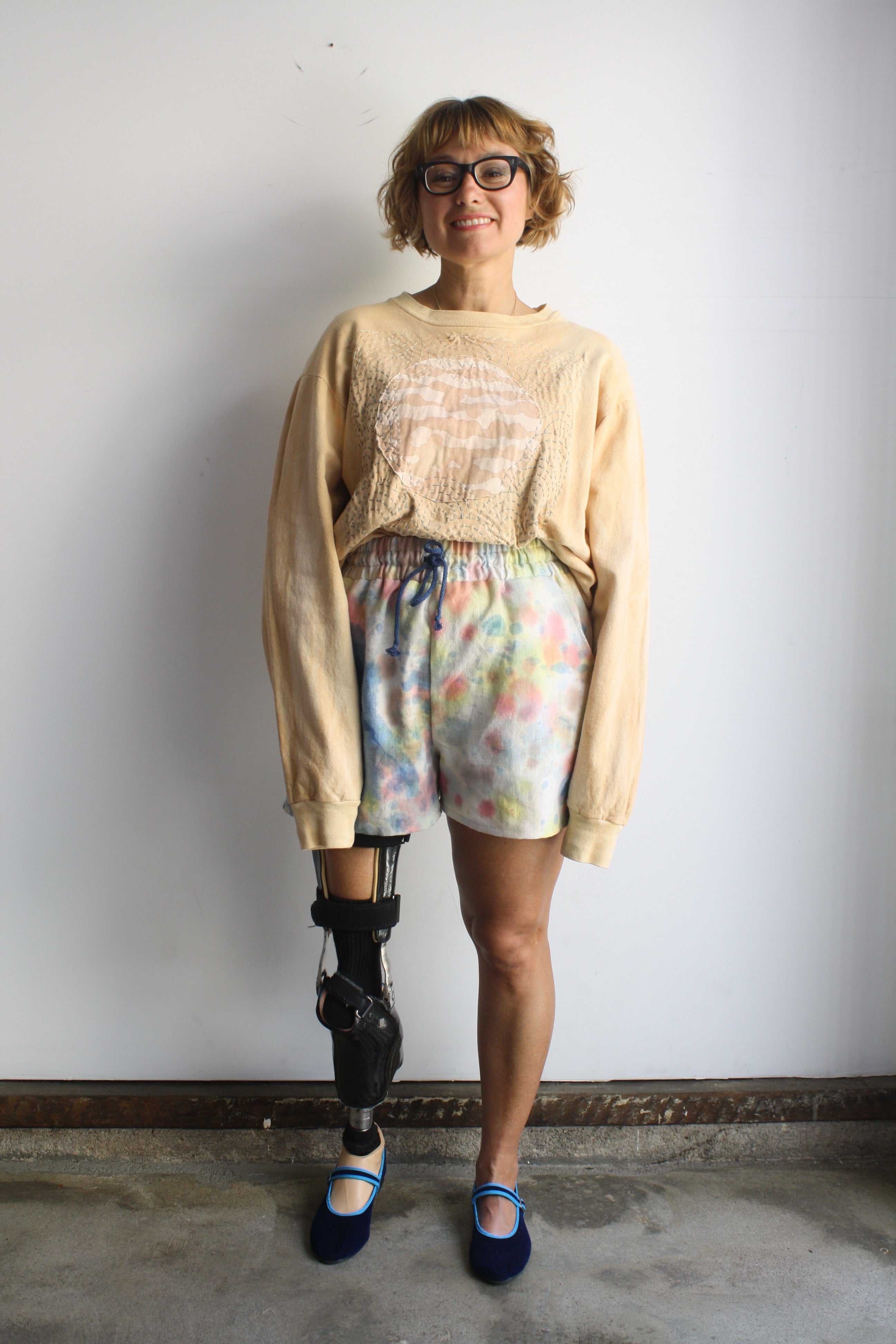 Lou Shorts - Dyed Linen