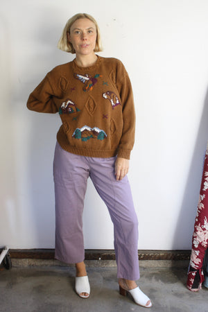 Thrashed Cotton Jantzen Sweater