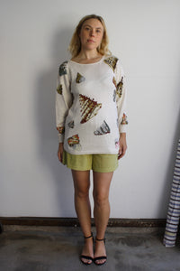 Silk Seashell Sweater