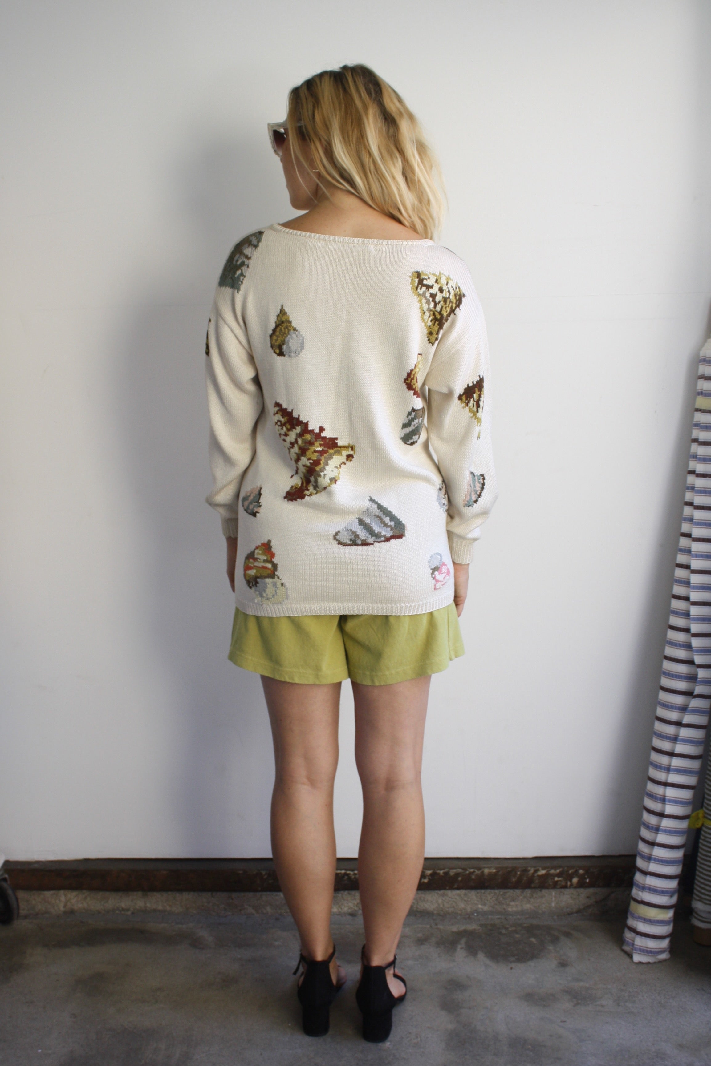 Silk Seashell Sweater