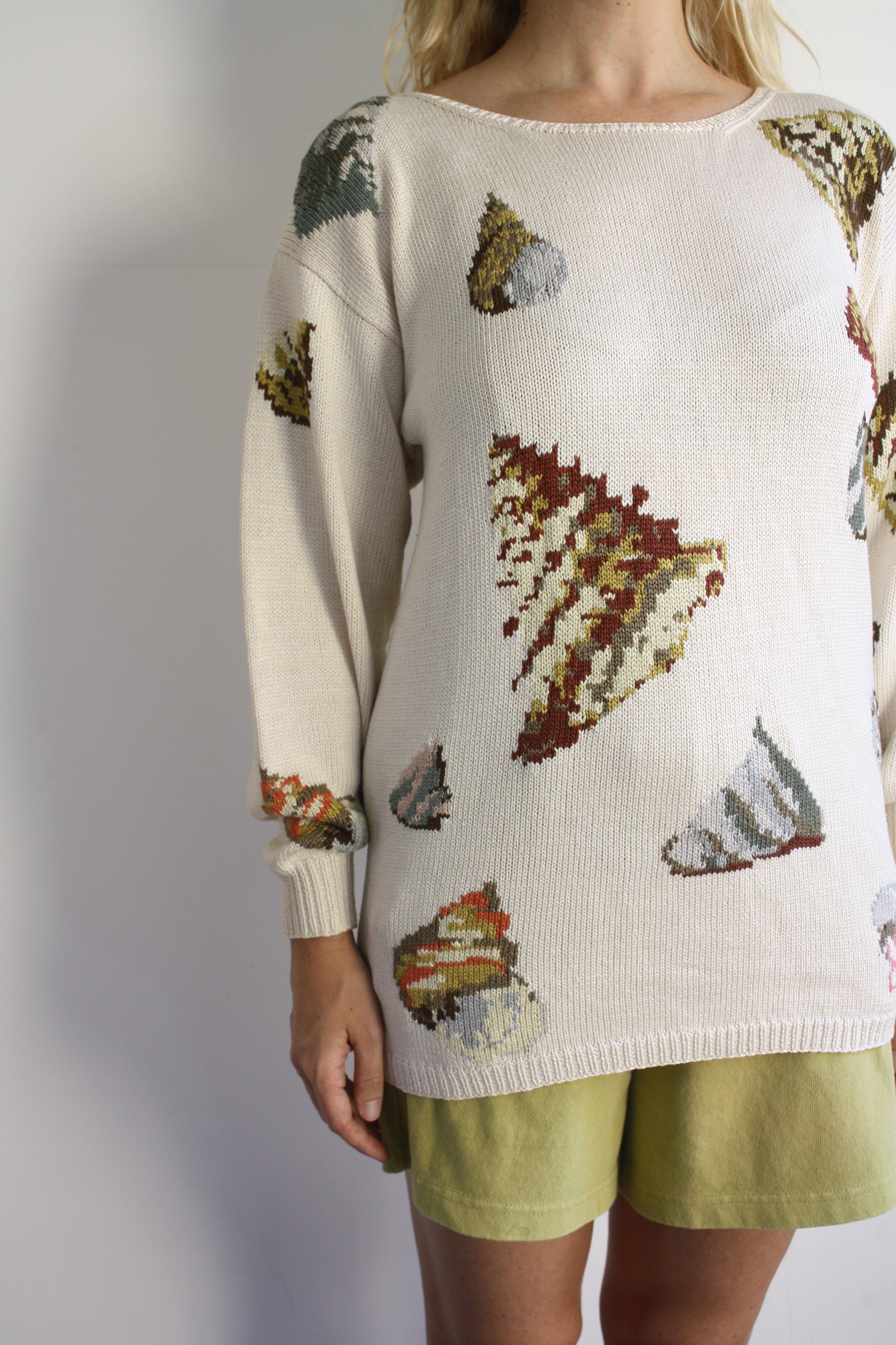 Silk Seashell Sweater