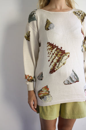 Silk Seashell Sweater