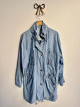 Hooded Chambray Jacket