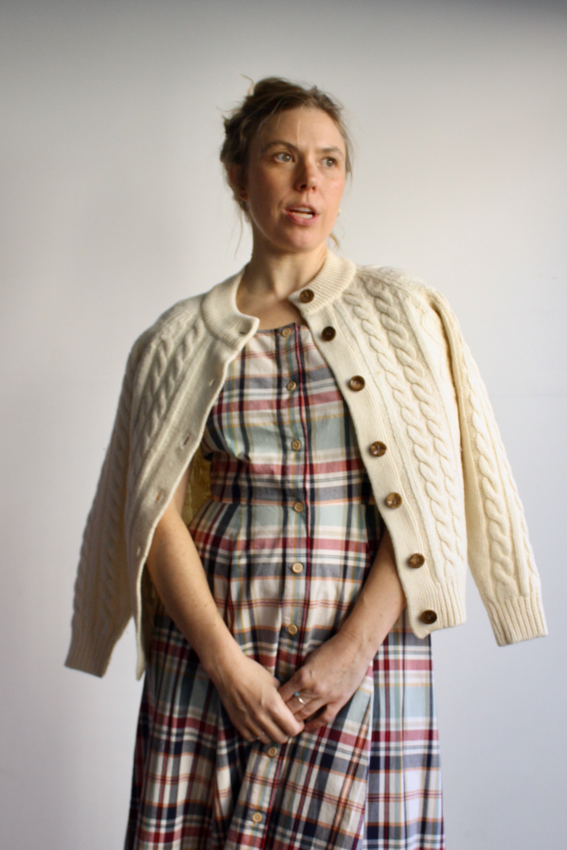 Classic Cable Cardigan