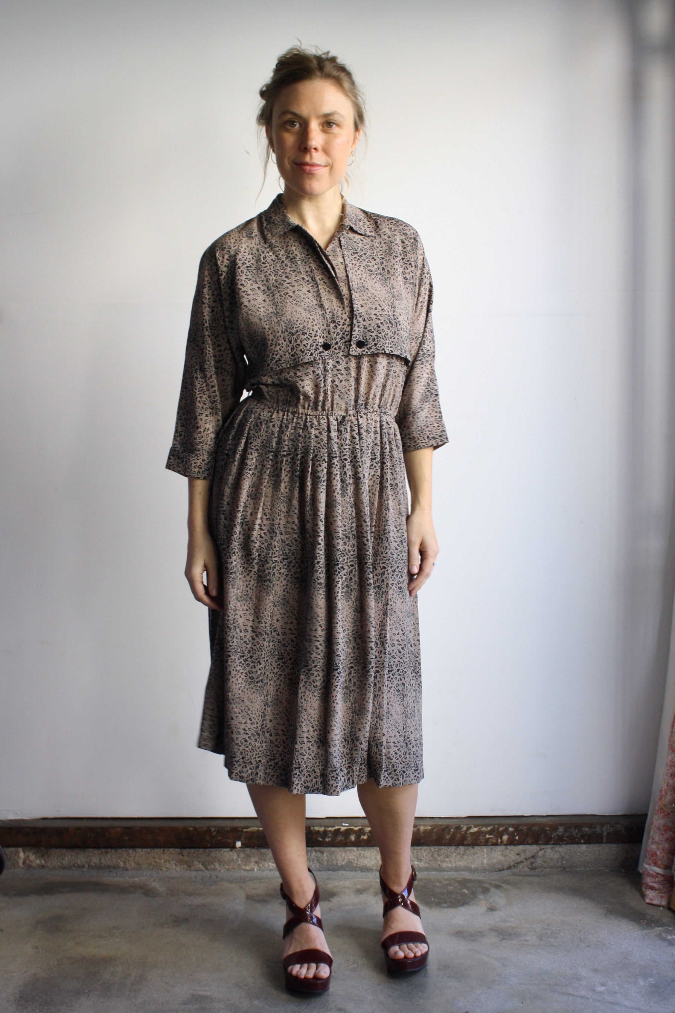 Leopard Day Dress