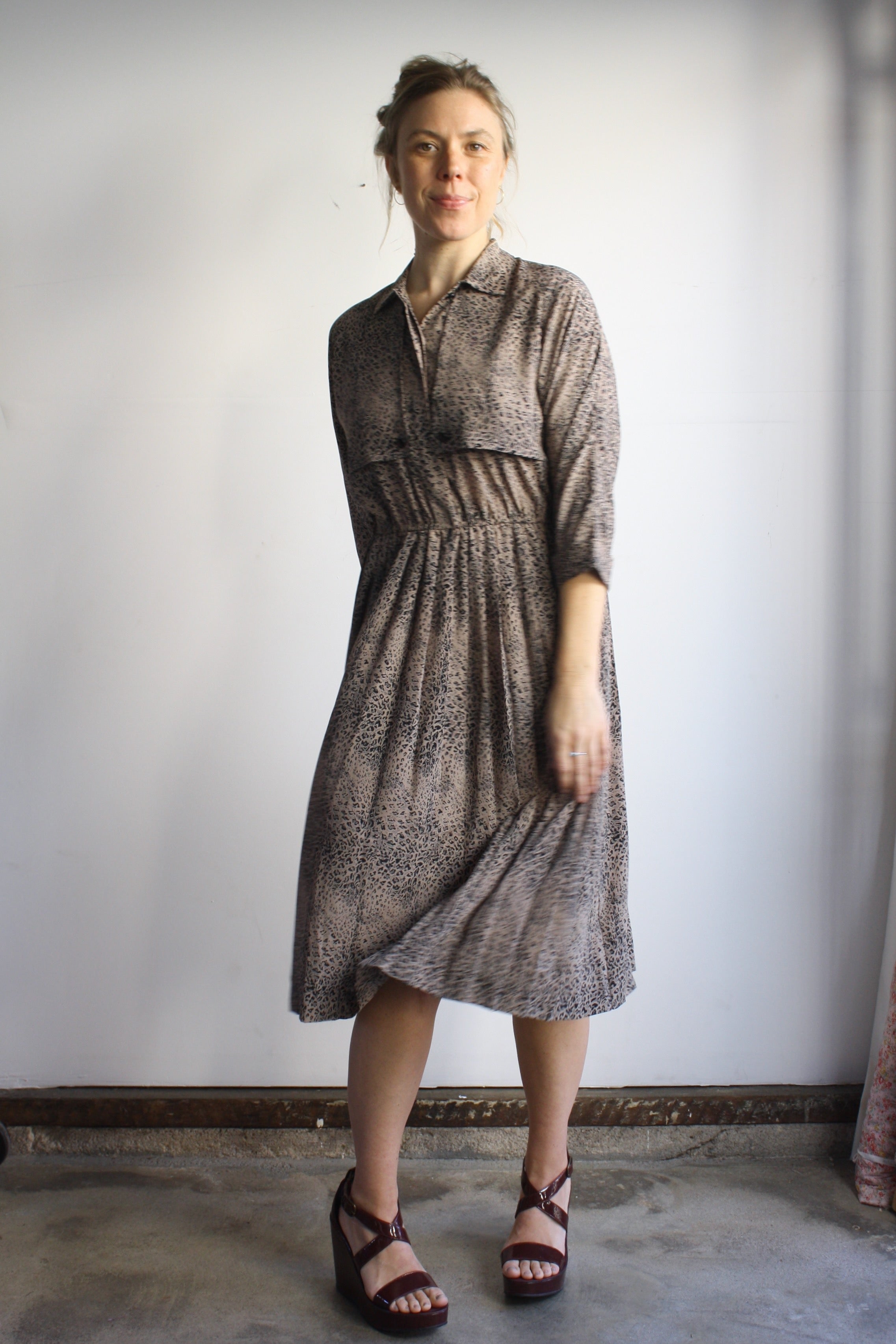 Leopard Day Dress
