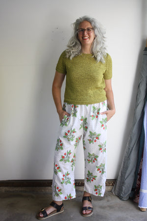 Evie Pants - Strawberry