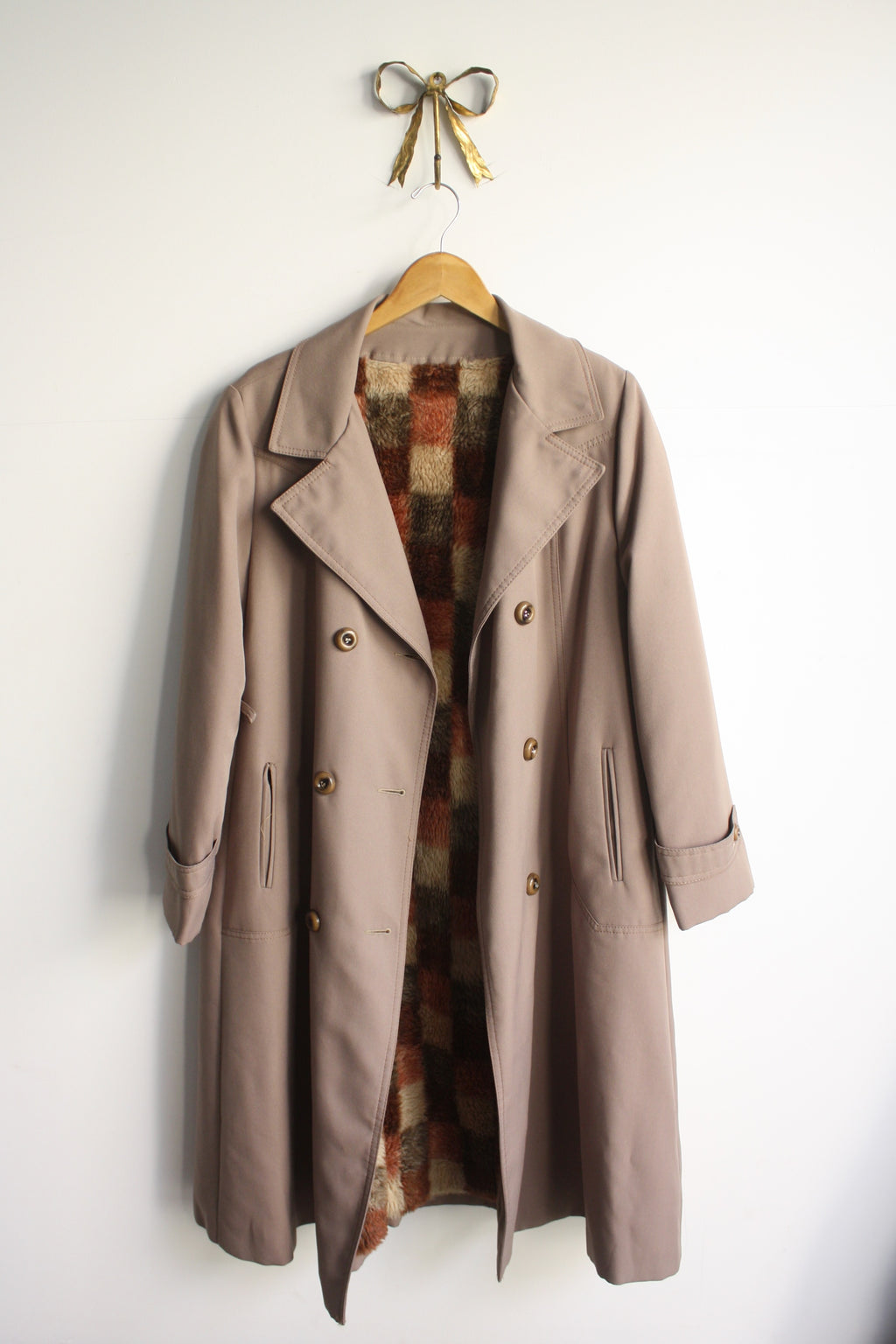 Checker Lined Trench