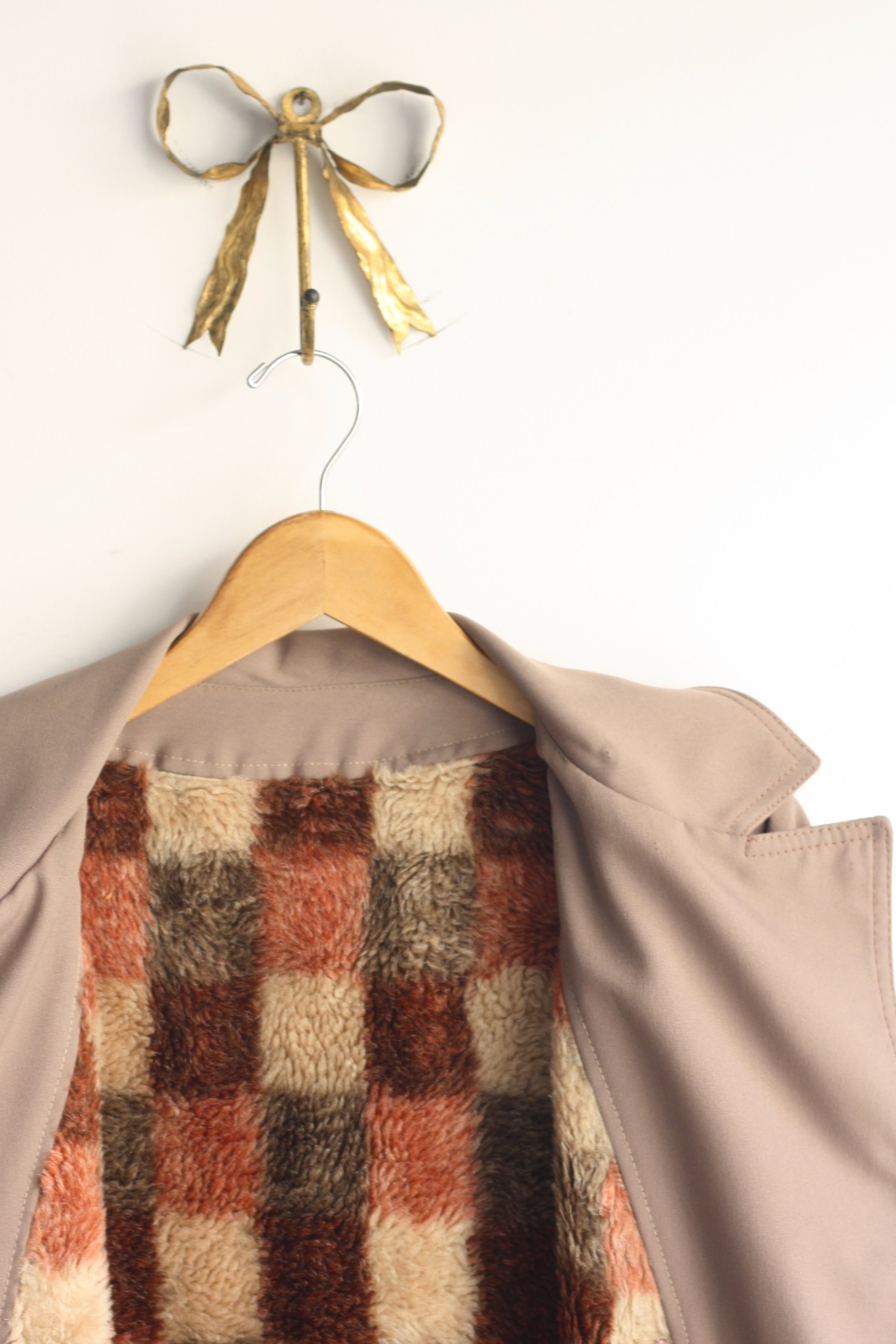 Checker Lined Trench