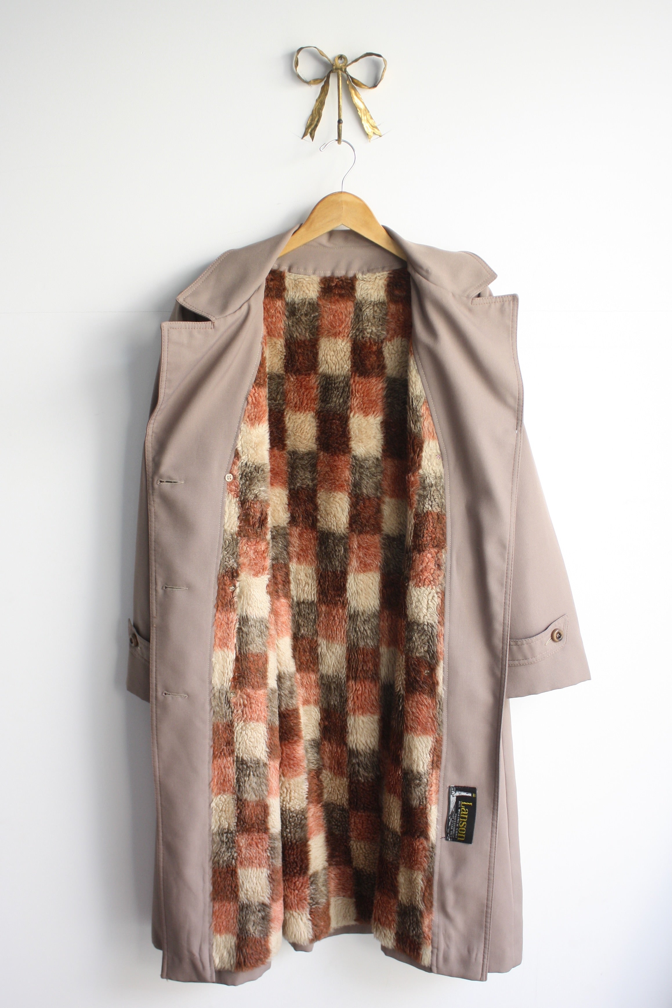 Checker Lined Trench