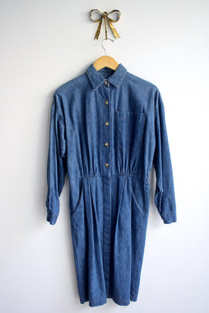 Denim Shirtdress