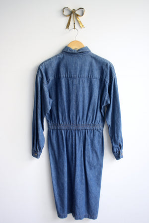 Denim Shirtdress