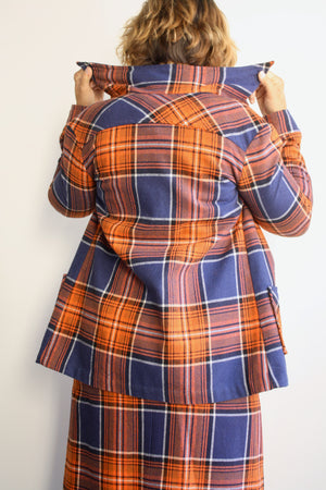 Plaid Wool Shacket