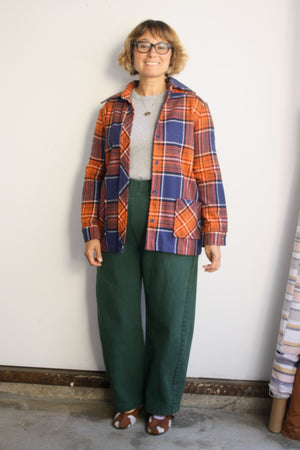 Plaid Wool Shacket