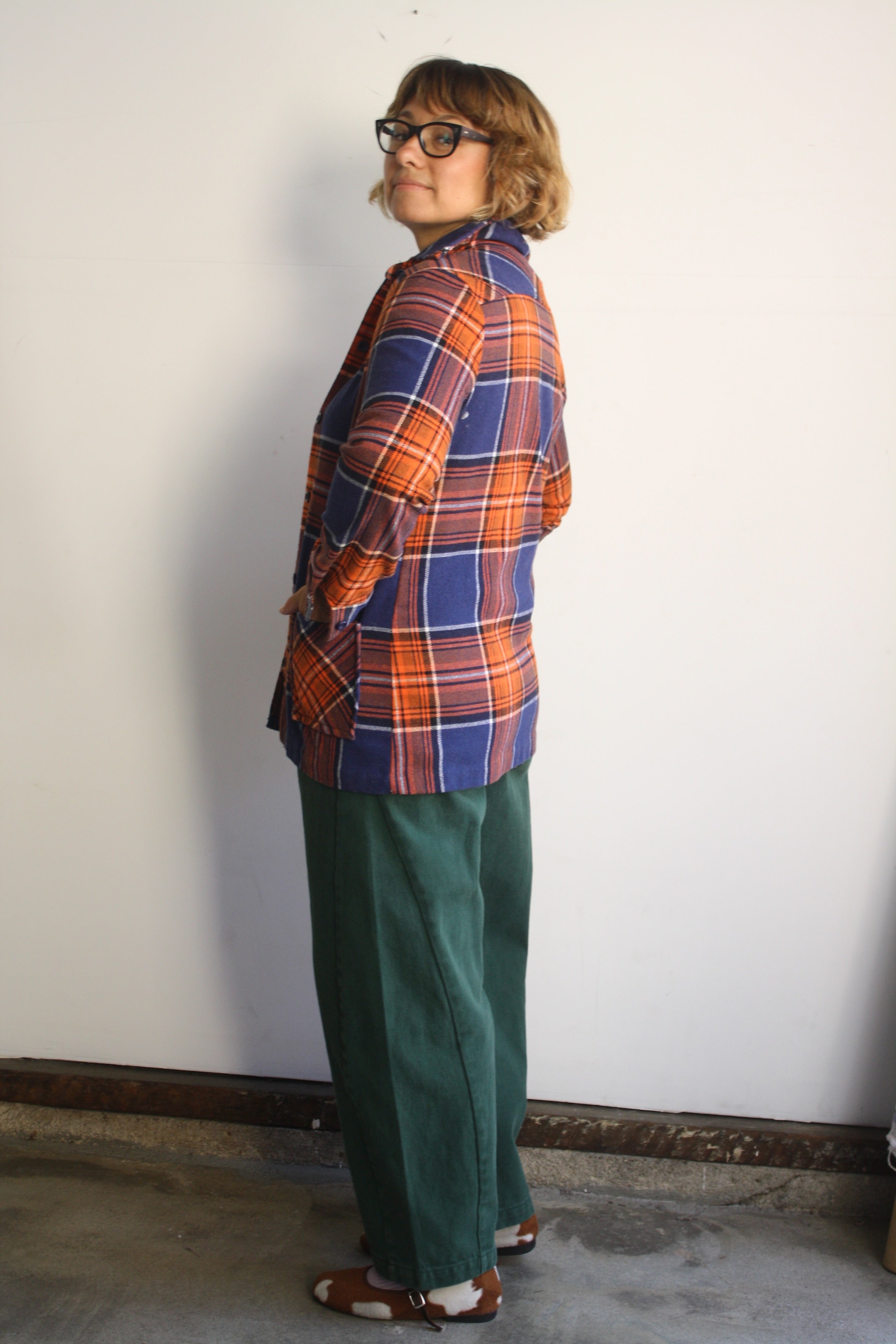 Plaid Wool Shacket