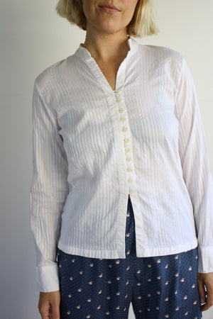 Sheer Stripe Buttondown