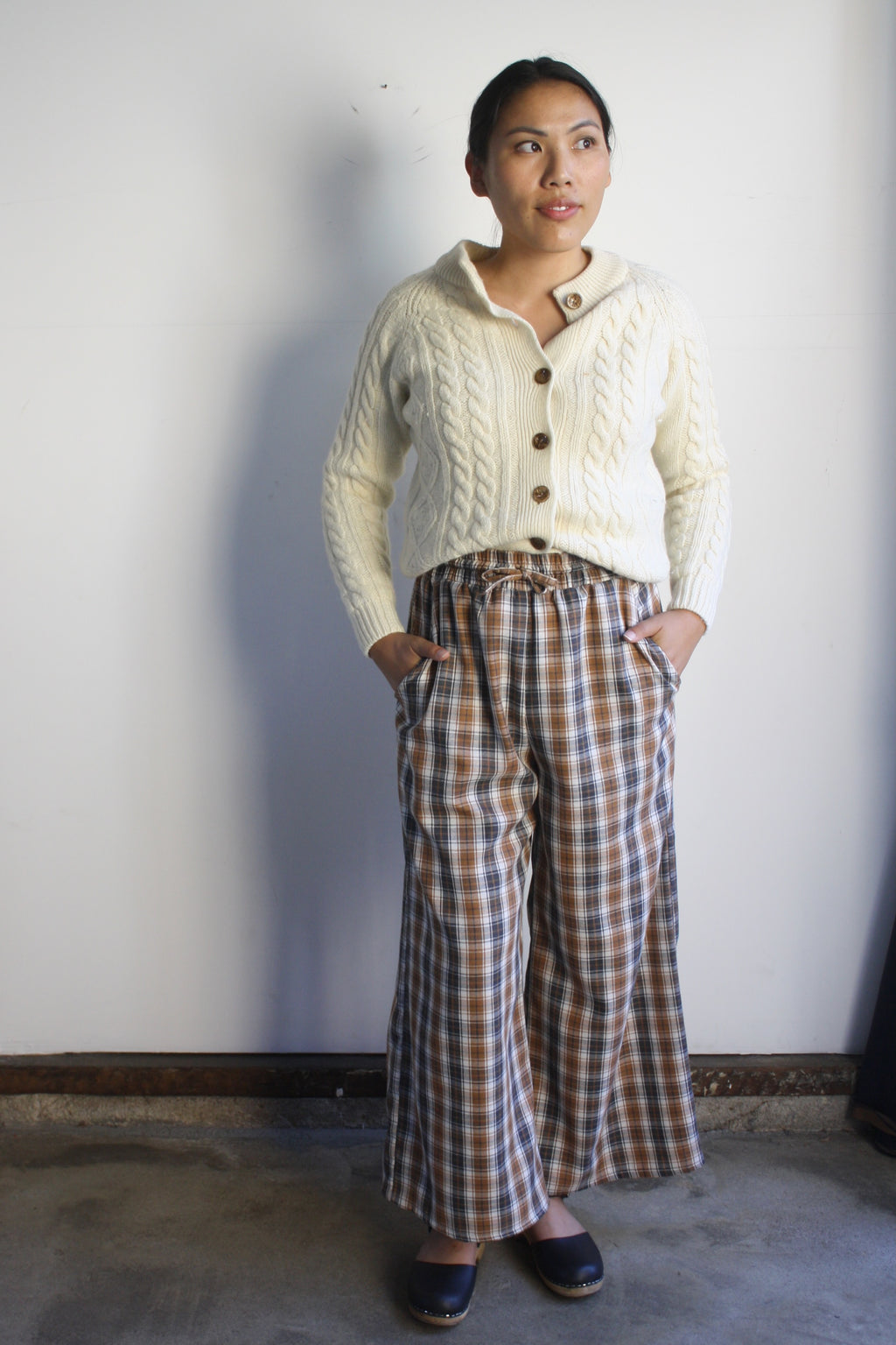 Ivory Cable Cardigan